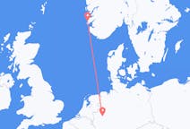 出发地 挪威出发地 海宁格松目的地 德国多特蒙德的航班
