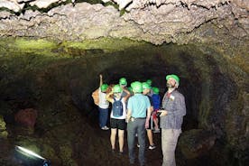 Algar do Carvão - Omvisningen i grottene