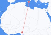 Flyg från Owerri, Nigeria till Malta (kommun), Malta