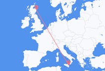 Flights from Aberdeen, Scotland to Catania, Italy