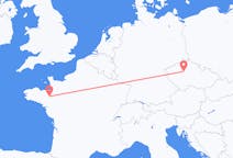 Flyg från Prag, Tjeckien till Rennes, Frankrike