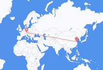 Flyg från Yancheng, Kina till München, Kina