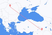 出发地 土耳其出发地 馬爾丁目的地 罗马尼亚克卢日纳波卡的航班