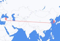 Flyreiser fra Jeju City, Sør-Korea til Kahramanmaraş, Tyrkia