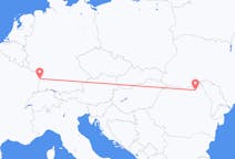 Flyreiser fra Suceava, Romania til Strasbourg, Frankrike