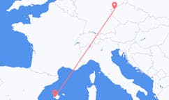 Flights from Palma de Mallorca, Spain to Karlovy Vary, Czechia