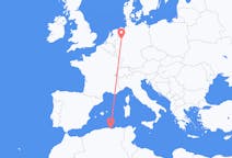 Flyrejser fra Béjaïa, Algeriet til Münster, Tyskland