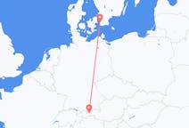 出发地 瑞典马尔默目的地 奥地利因斯布鲁克的航班