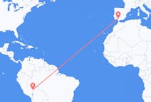 Flyreiser fra Puerto Maldonado, Peru til Sevilla, Spania
