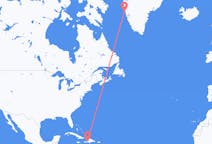 出发地 海地太子港目的地 格陵兰瑪尼特索克的航班