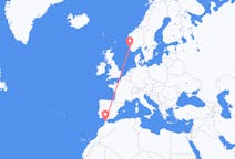 Flyrejser fra Tanger til Stavanger