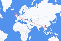Flyg från Udon Thani, Thailand till Dublin, Irland