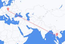 Flyreiser fra Pattaya, Thailand til Brno, Tsjekkia