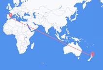 뉴질랜드발 네이피어, 스페인행 무르시아 항공편
