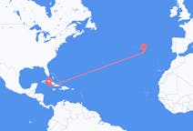Fly fra Little Cayman til Santa Maria Island