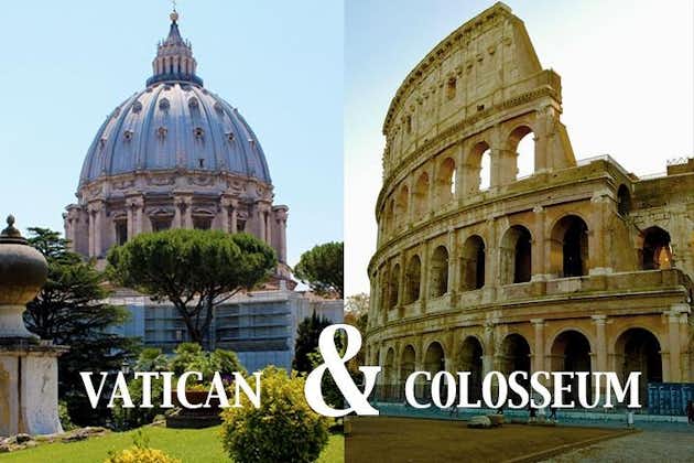 Roma Alt-i-ett: Vatikanmuseene og Colosseum Private Tour-Overføringer inkludert