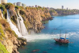 Bådtur til Antalya Lower Düden Waterfall