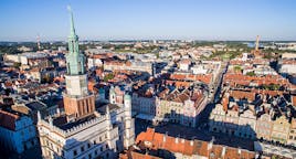 Flights from Poznań in Poland to Europe