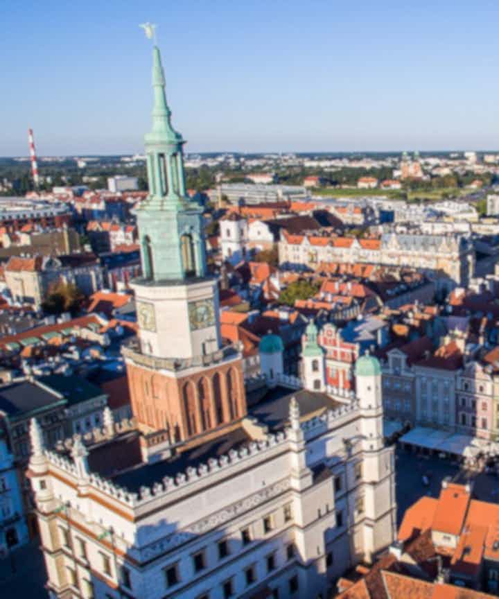 Flights from the city of Norwich to the city of Poznań