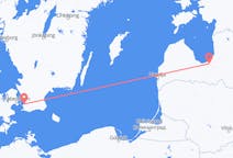 Flyreiser fra Riga, Latvia til Malmö, Sverige