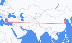 Рейсы из Яньчэна, Китай в Карпатос, Греция