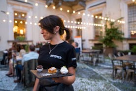 2 Hour Courtyard Aperitivo in Turin with Wine Tasting
