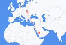Flyrejser fra Abha, Saudi-Arabien til Satu Mare, Rumænien