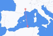 Voli from Béjaïa, Algeria to Montpellier, Francia