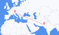 Flyg från Sukkur, Pakistan till Bolzano, Italien