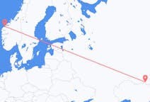 Fly fra Orsk til Ålesund