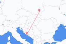 Flights from Rzeszów, Poland to Brač, Croatia