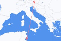 Flyreiser fra Djerba, Tunisia til Klagenfurt, Østerrike