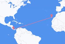 เที่ยวบินจาก David, Chiriquí ไปยัง เกาะเตเนริเฟ