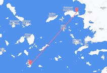 Flights from Samos, Greece to Santorini, Greece