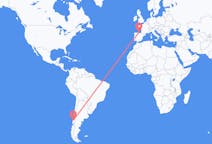 Flyreiser fra Osorno, Chile til Santander, Spania