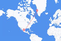 Flyrejser fra Uruapan, Mexico til Sisimiut, Grønland