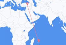 Flyg från Mauritius, Mauritius till Malatya, Turkiet