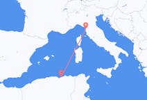 Flights from Jijel, Algeria to Pisa, Italy