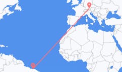 Flyrejser fra Parnaíba, Brasilien til München, Tyskland