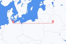 Fly fra Minsk til Lubeck