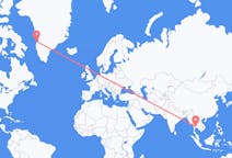 Flyrejser fra Bangkok, Thailand til Aasiaat, Grønland