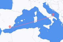 Flights from Almería, Spain to Bari, Italy