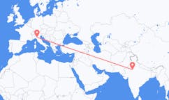 Flights from Jaipur, India to Parma, Italy