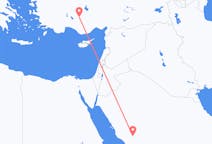 出发地 沙特阿拉伯出发地 麦地那目的地 土耳其科尼亞的航班
