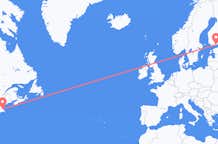 Flights from Boston to Helsinki