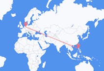 Flyreiser fra Manila, Filippinene til Münster, Tyskland