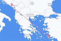 出发地 黑山从 蒂瓦特目的地 希腊科斯岛的航班