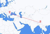Flyrejser fra Dibrugarh, Indien til Bukarest, Rumænien
