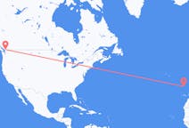 Flyg från Abbotsford, Kanada till Funchal, Portugal