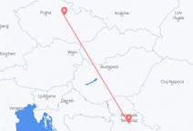 Flyg från Pardubice, Tjeckien till Belgrad, Serbien